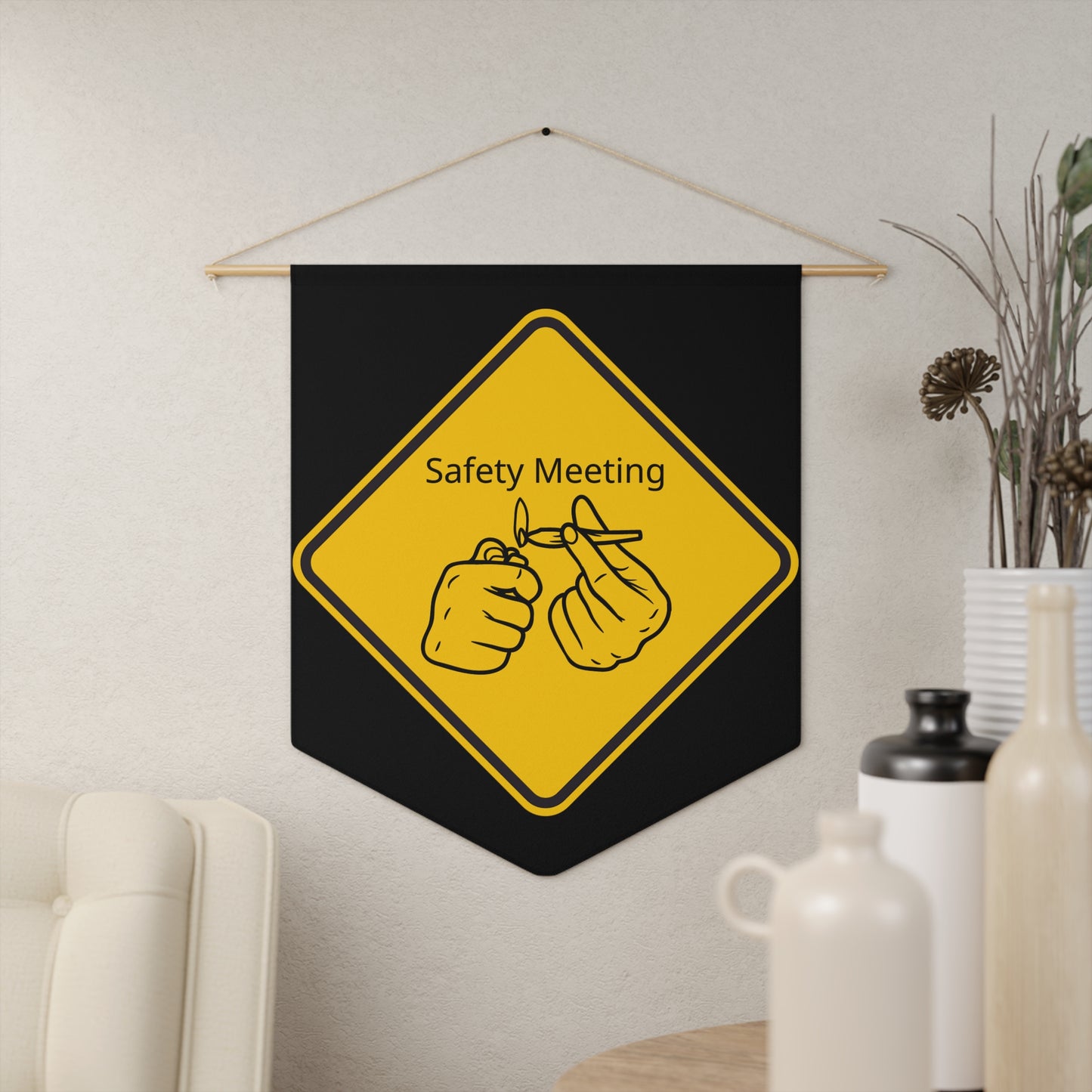 Safety Meeting Pennant