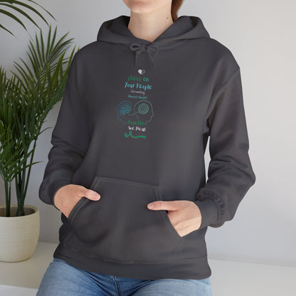 Check on Your People – Unraveling Mental Health Together Hoodie