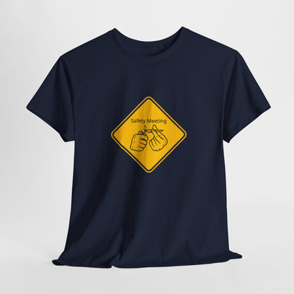 Safety Meeting Unisex Heavy Cotton Tee