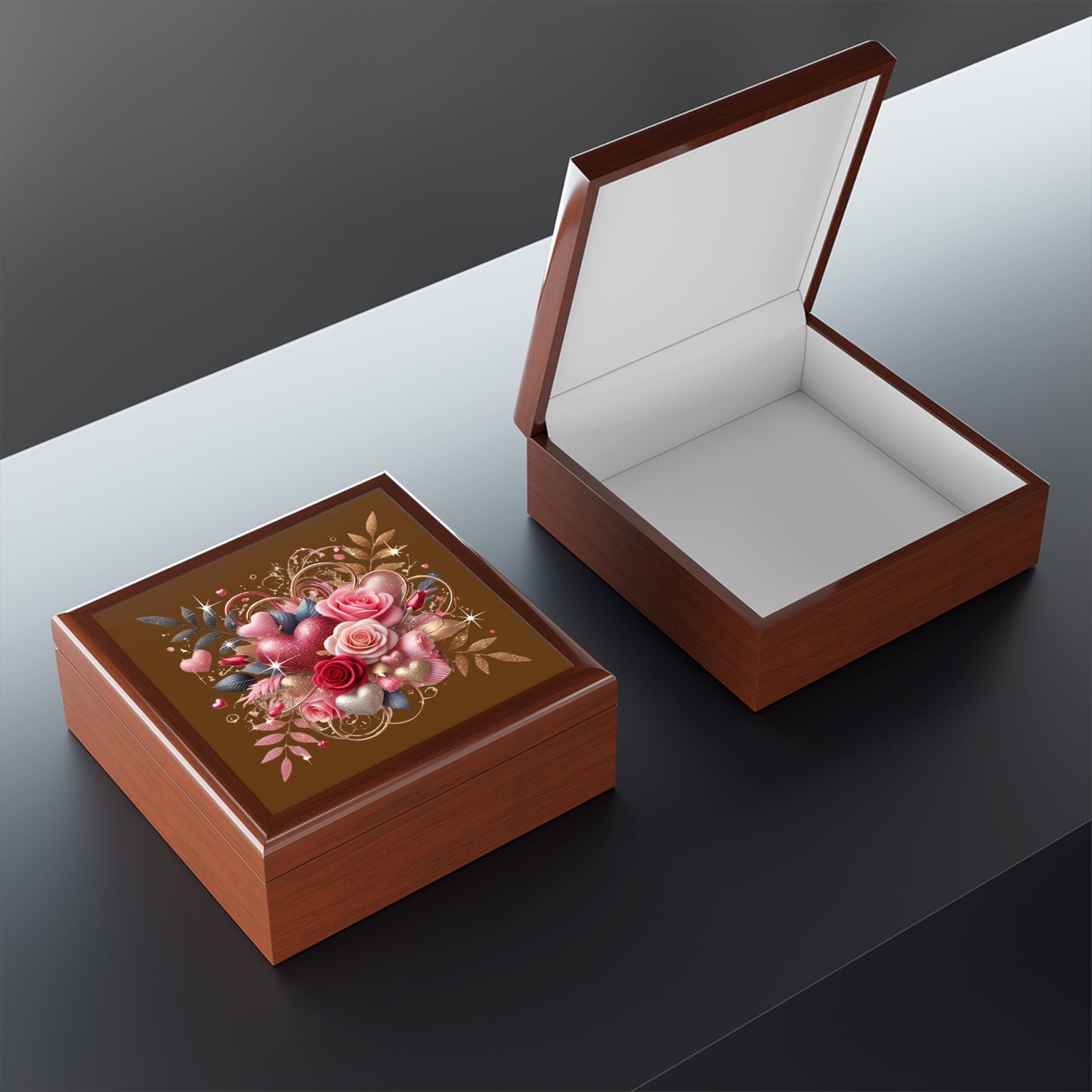 Elegant Valentine’s Day Jewelry Box – Unique Ts1st Design