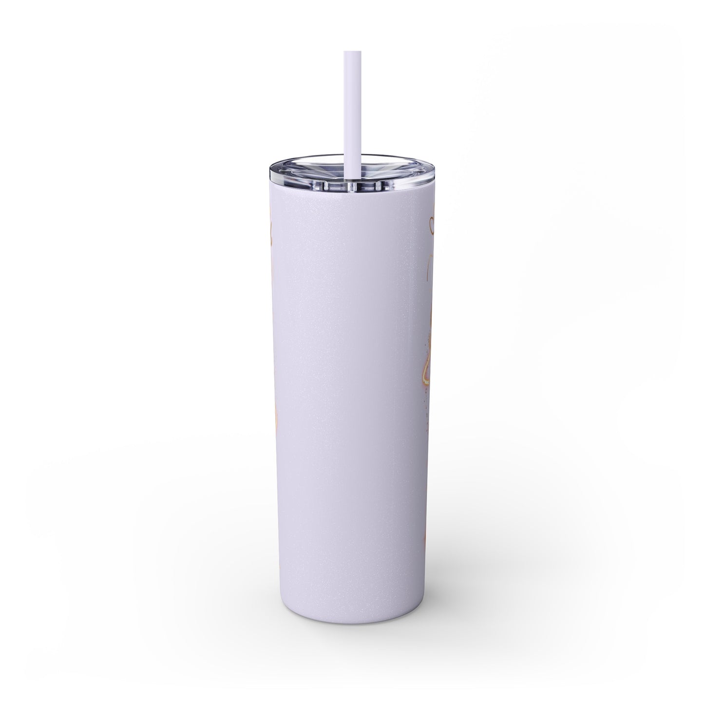 Skinny Tumbler with Straw, 20oz By Ts1st LLC