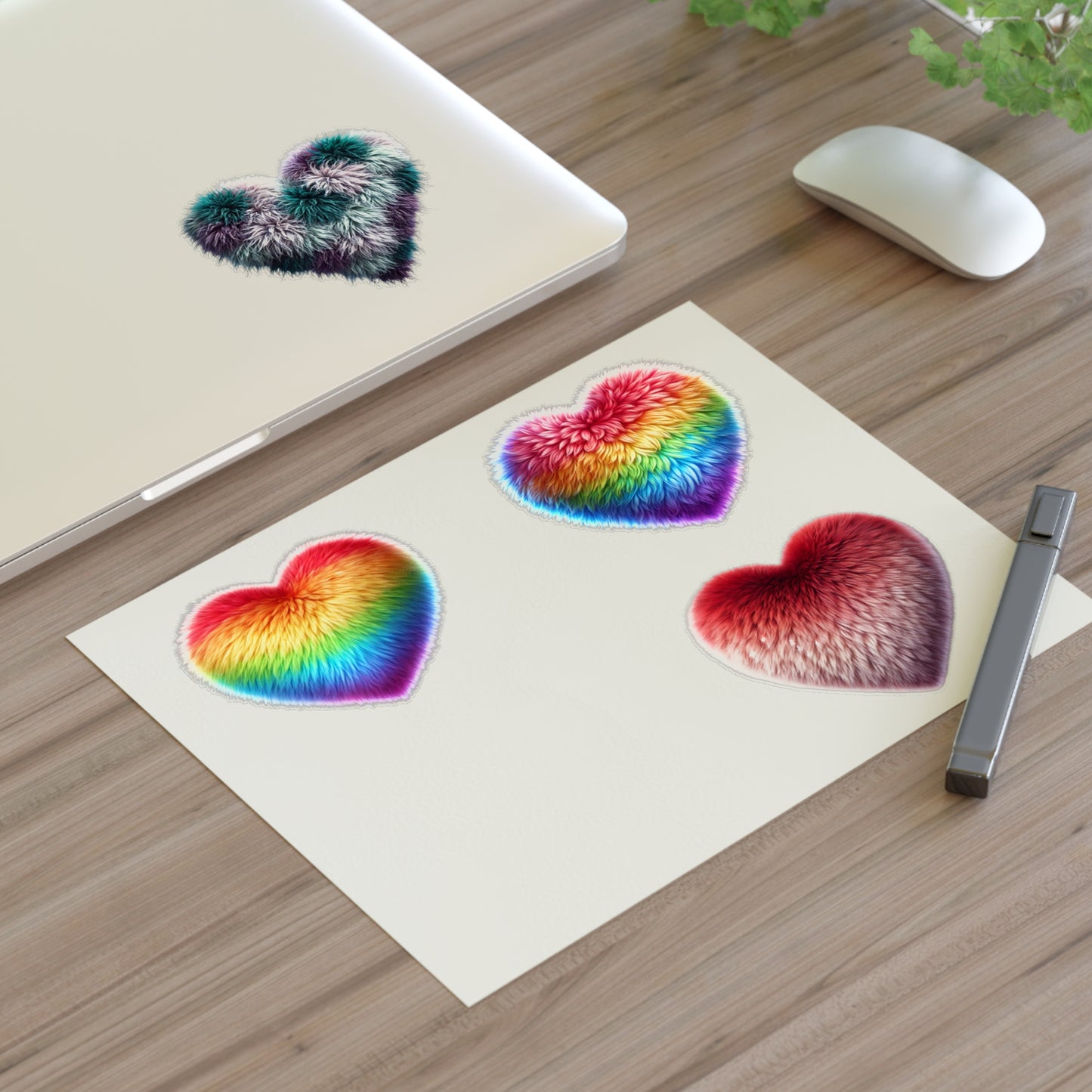 3D Puffy Heart Vinyl Sticker Sheet – Unique Ts1st Shop Design