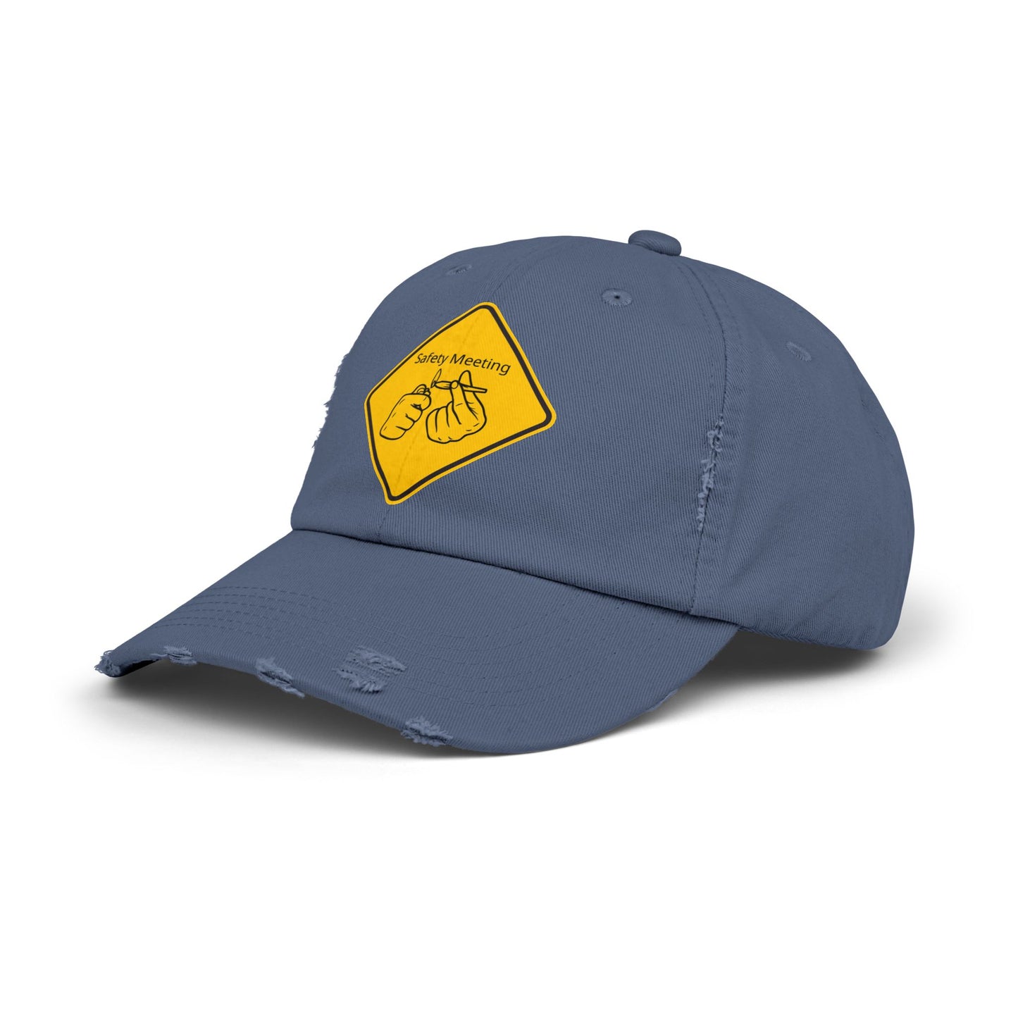 Distressed Hats: Safety Meeting design - Ts1st