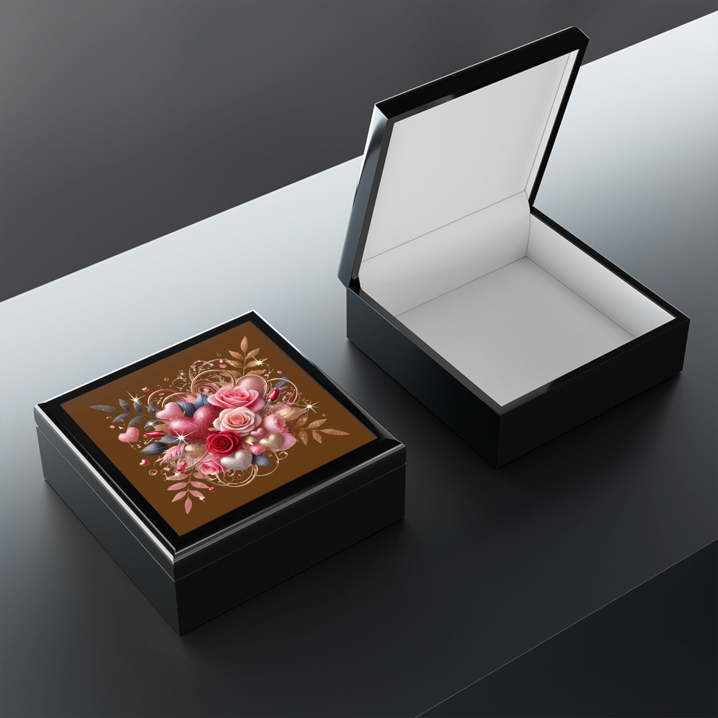 Elegant Valentine’s Day Jewelry Box – Unique Ts1st Design