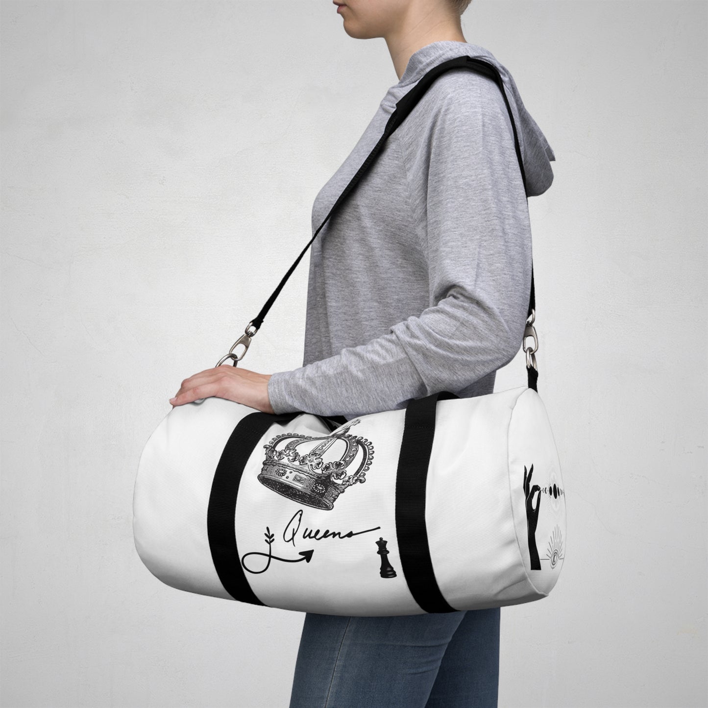 Exclusive "Queens" Duffel Bag – Stylish & Unique Design - By Ts1st Shop