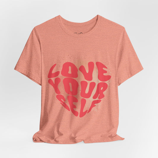 Vintage Love Yourself T-Shirt – Mental Health Awareness Collection - By Ts1st Shop