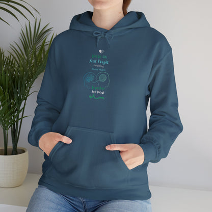 Check on Your People – Unraveling Mental Health Together Hoodie