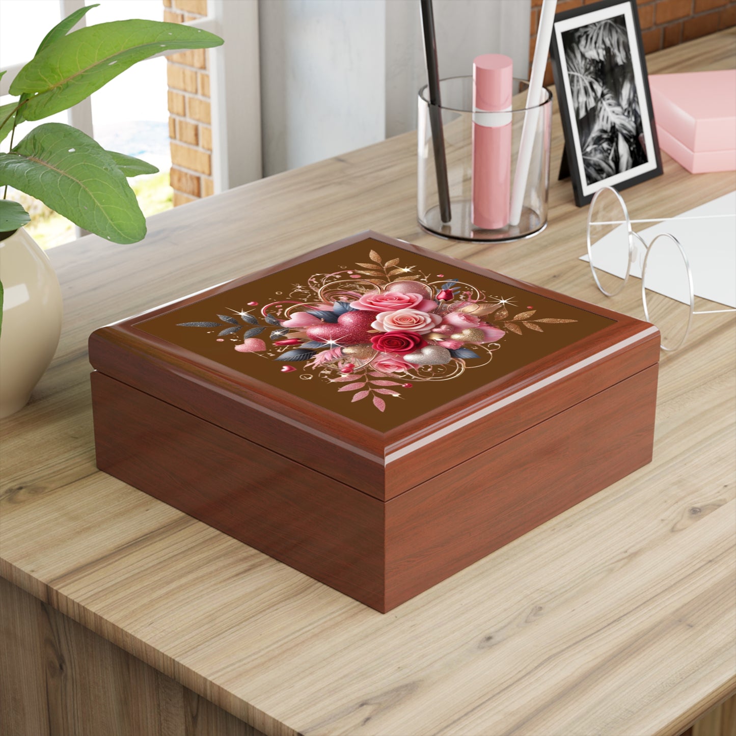 Elegant Valentine’s Day Jewelry Box – Unique Ts1st Design