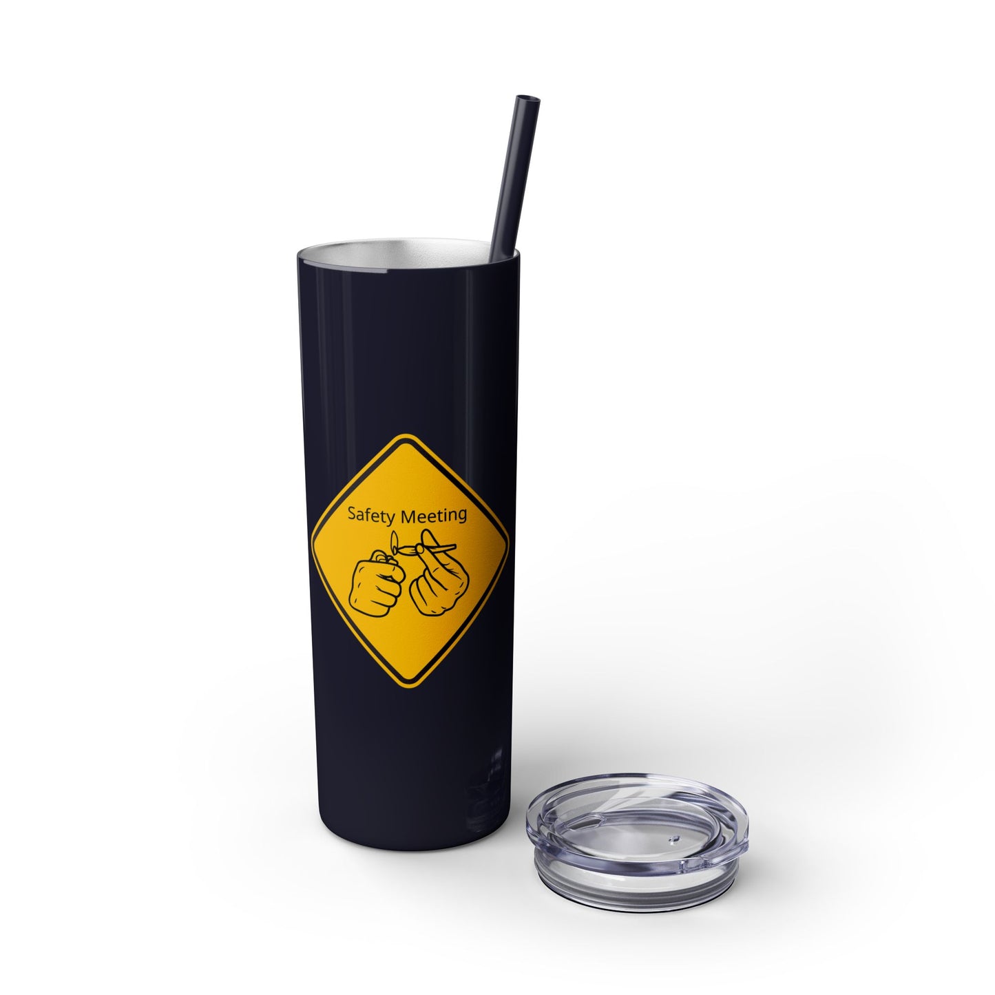 Ts1st LLC - 20oz  Skinny Tumbler - 'Safety Meeting'