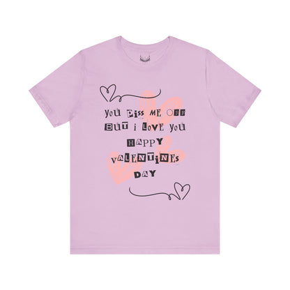 Sarcastic Valentine Unisex Jersey Tee – Designed to Make Them Smile - By Ts1st