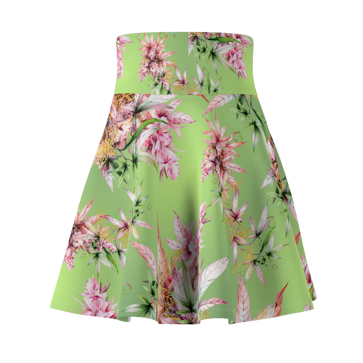 Ts1st - 420 Friendly AOP Skater Skirt