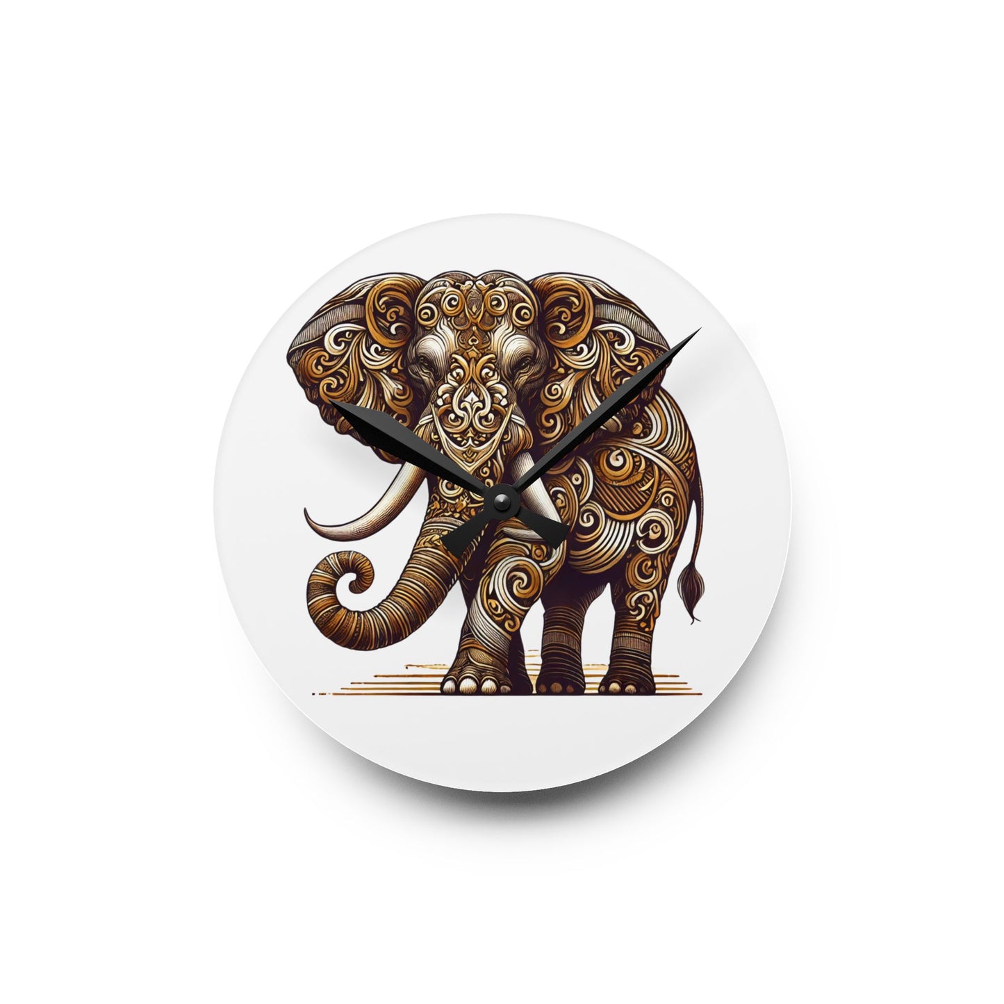 Elephant - Wall Clock - Designed By Ts1st