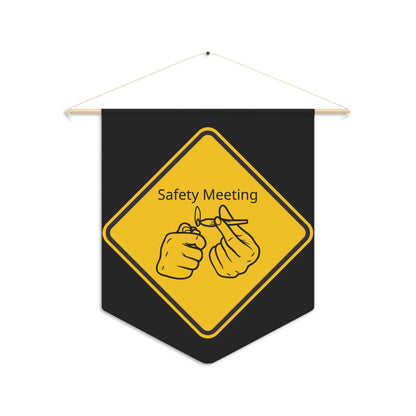 Safety Meeting Pennant