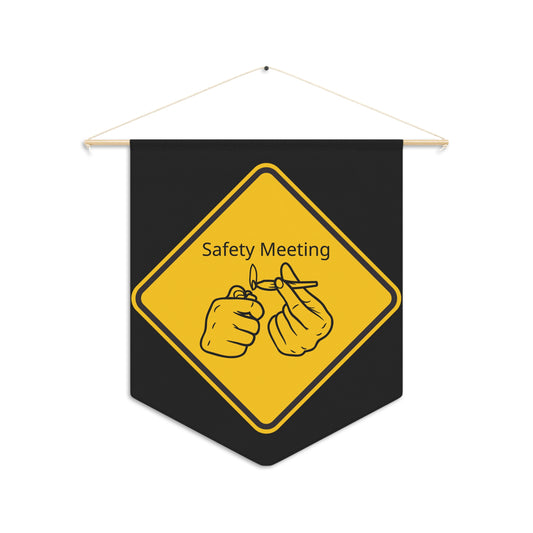 Safety Meeting Pennant