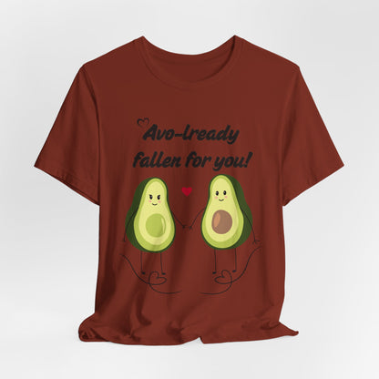 AVO-lready Fallen for You Avocado Graphic Tee – The Perfect Love-Inspired Tee - ByTs1st Shop