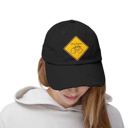 Distressed Hats: Safety Meeting design - Ts1st