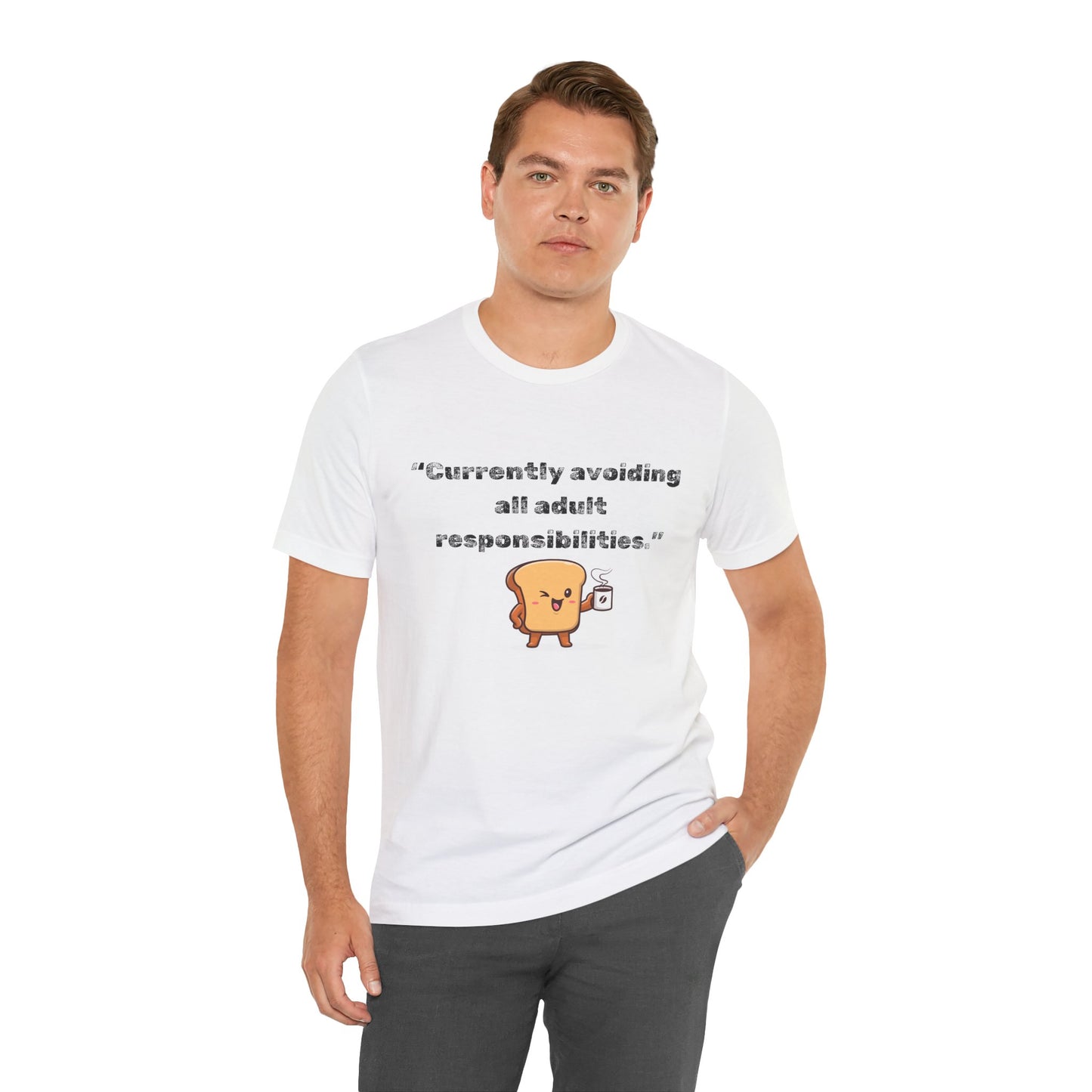 Currently Avoiding All Adult Responsibilities' Graphic T-Shirt - Ts1st shop