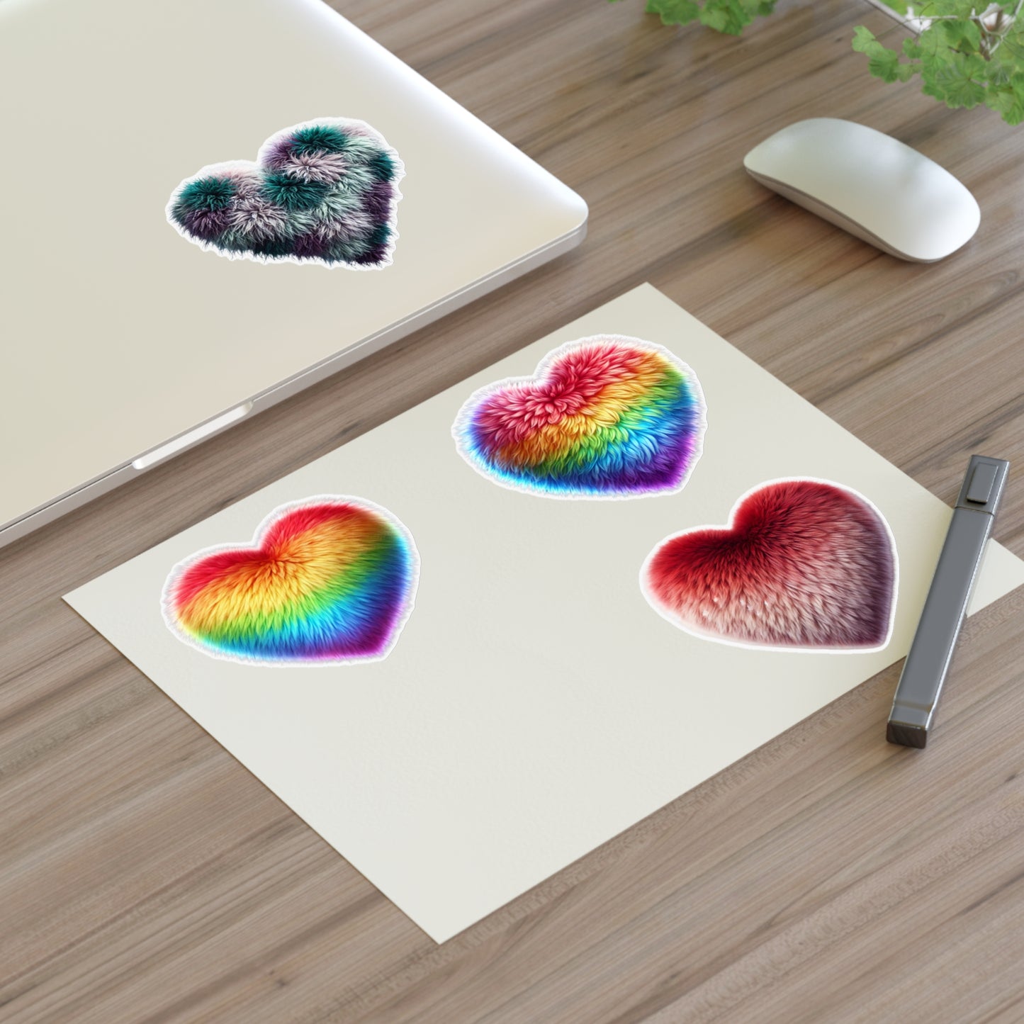 3D Puffy Heart Vinyl Sticker Sheet – Unique Ts1st Shop Design