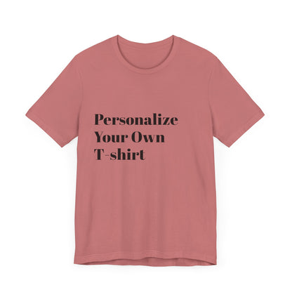 Create Your Own Magic with the Bella+Canvas Customizable Tee – Ts1st