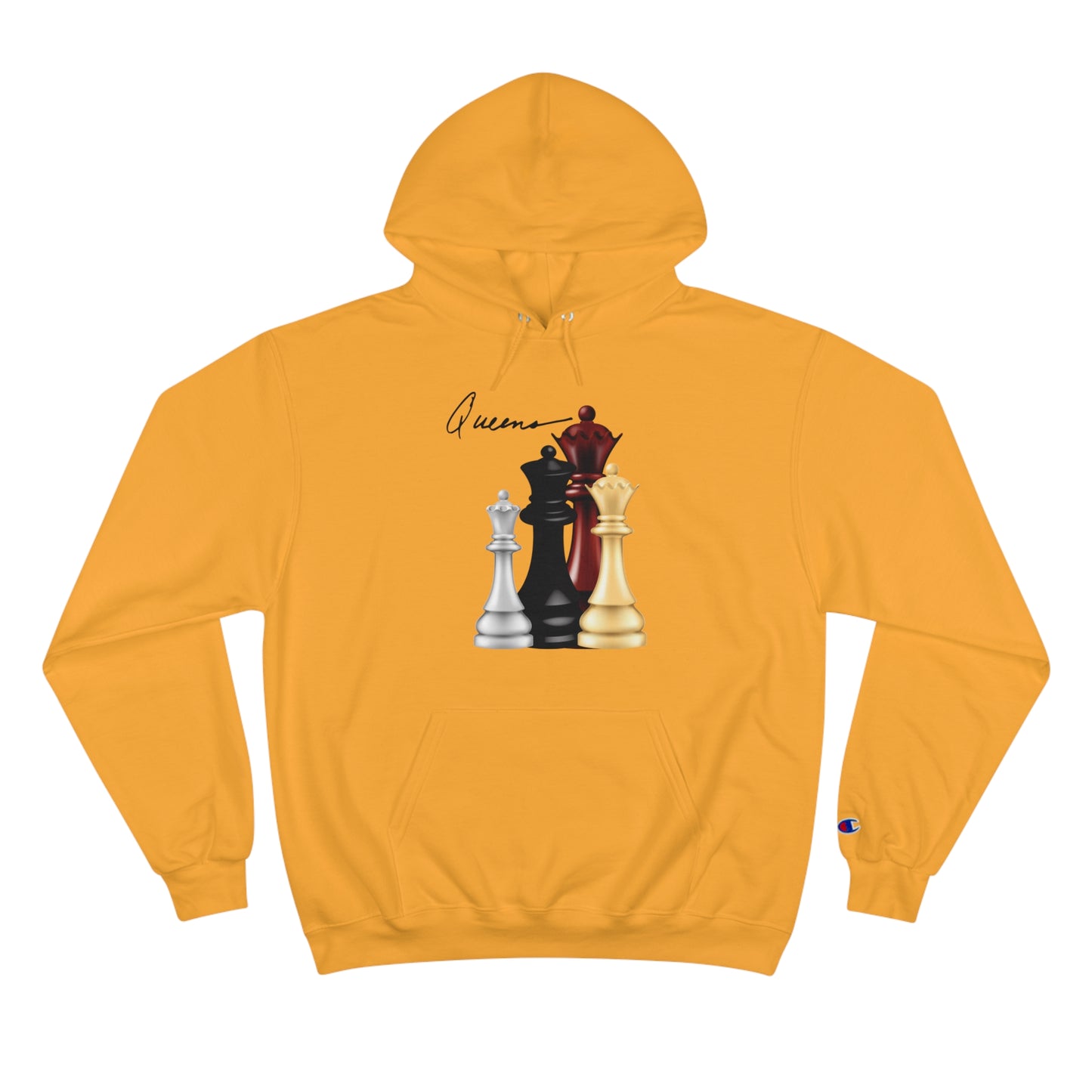 Queens Design Champion Hoodie By Ts1st Shop