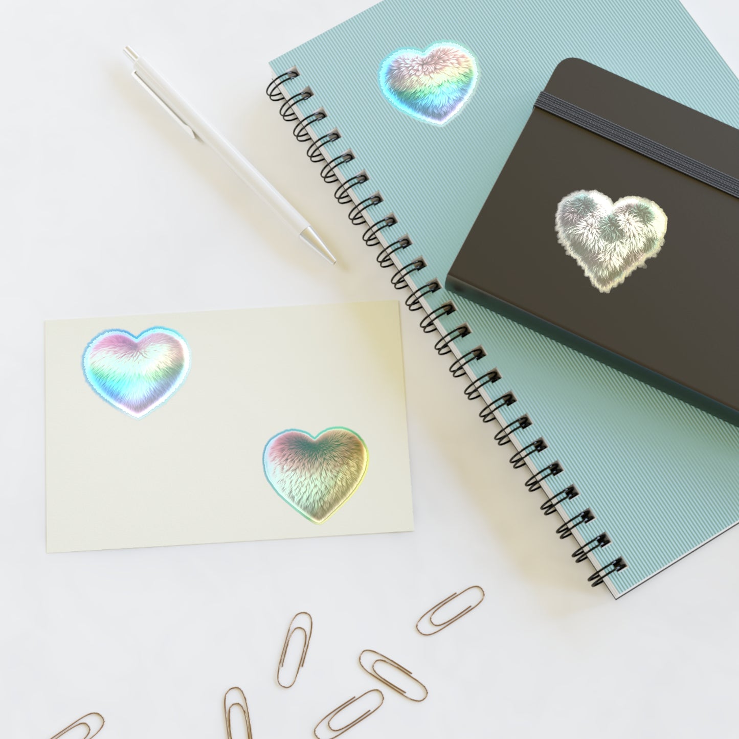 3D Puffy Heart Vinyl Sticker Sheet – Unique Ts1st Shop Design