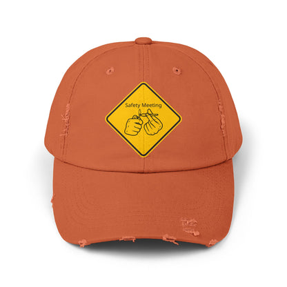 Distressed Hats: Safety Meeting design - Ts1st