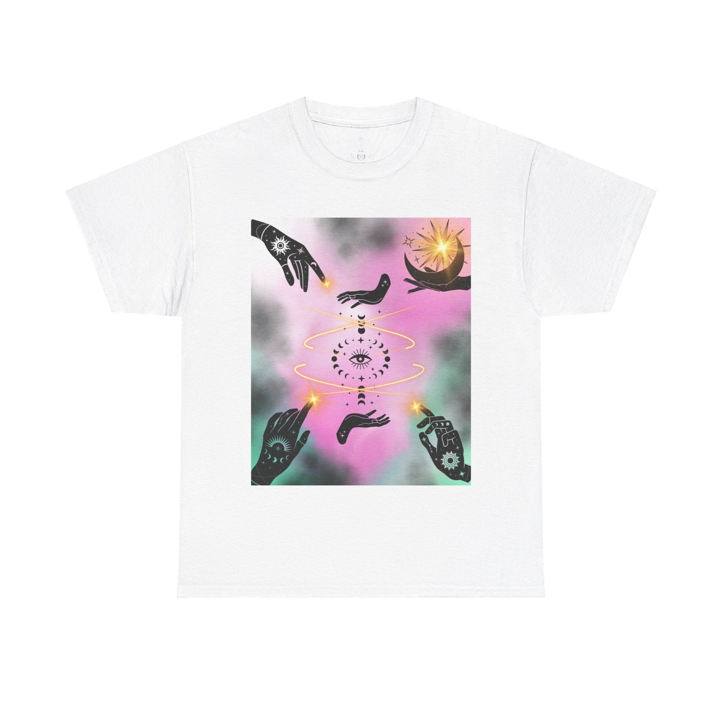 Ts1st Magic Inspired Evil Eye Unisex Heavy Cotton Tee