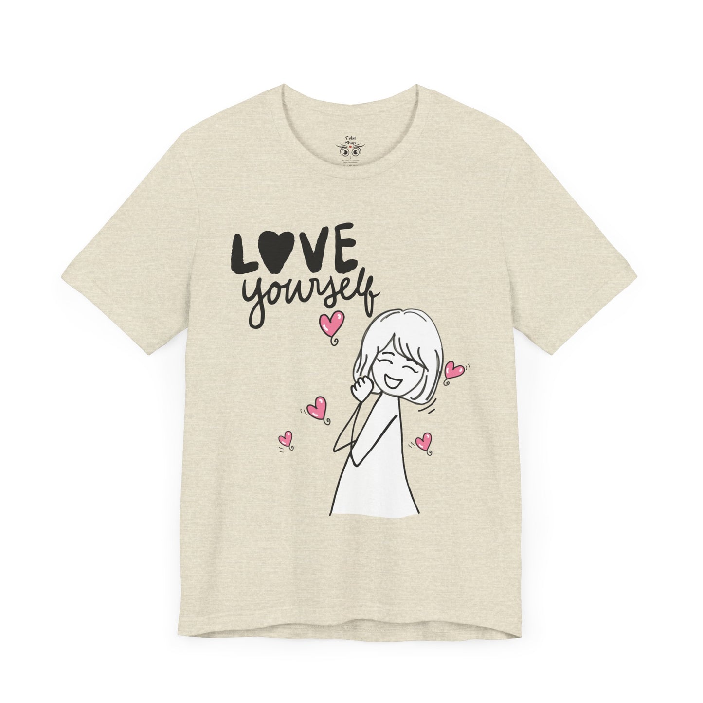 "Love Yourself" Graphic Tee – Classic Unisex Valentine’s Edition - By Ts1st Shop