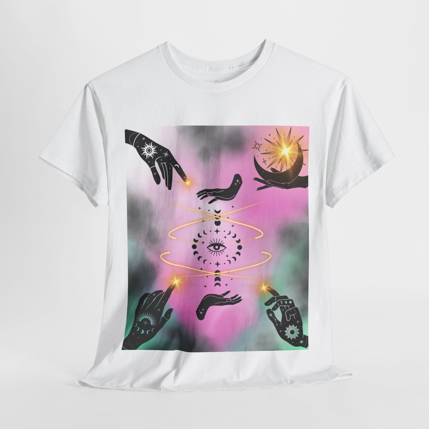 Ts1st Magic Inspired Evil Eye Unisex Heavy Cotton Tee