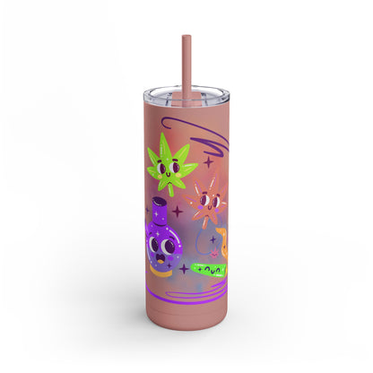 Ts1st LLC 20 oz Tumbler - Cute 420 Cartoon